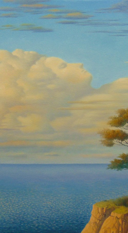 Clouds over the sea by Evgeni Gordiets