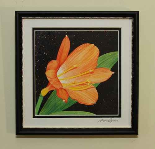 Orange Lily by Lorraine Sadler