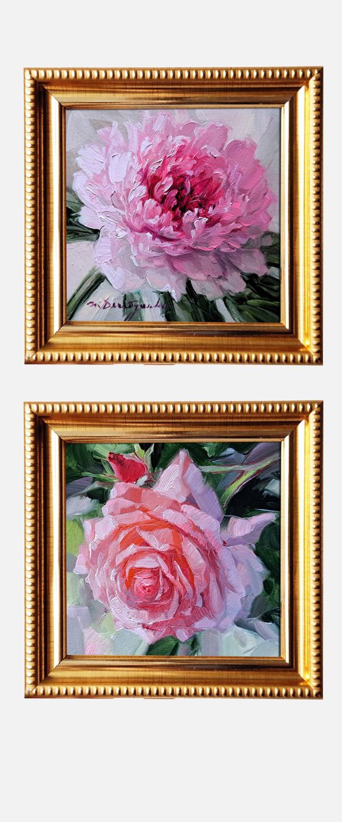 Love flowers by Nataly Derevyanko