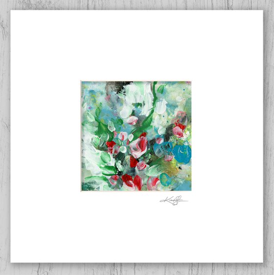 Among The Blooms 31 - Floral Abstract Painting by Kathy Morton Stanion