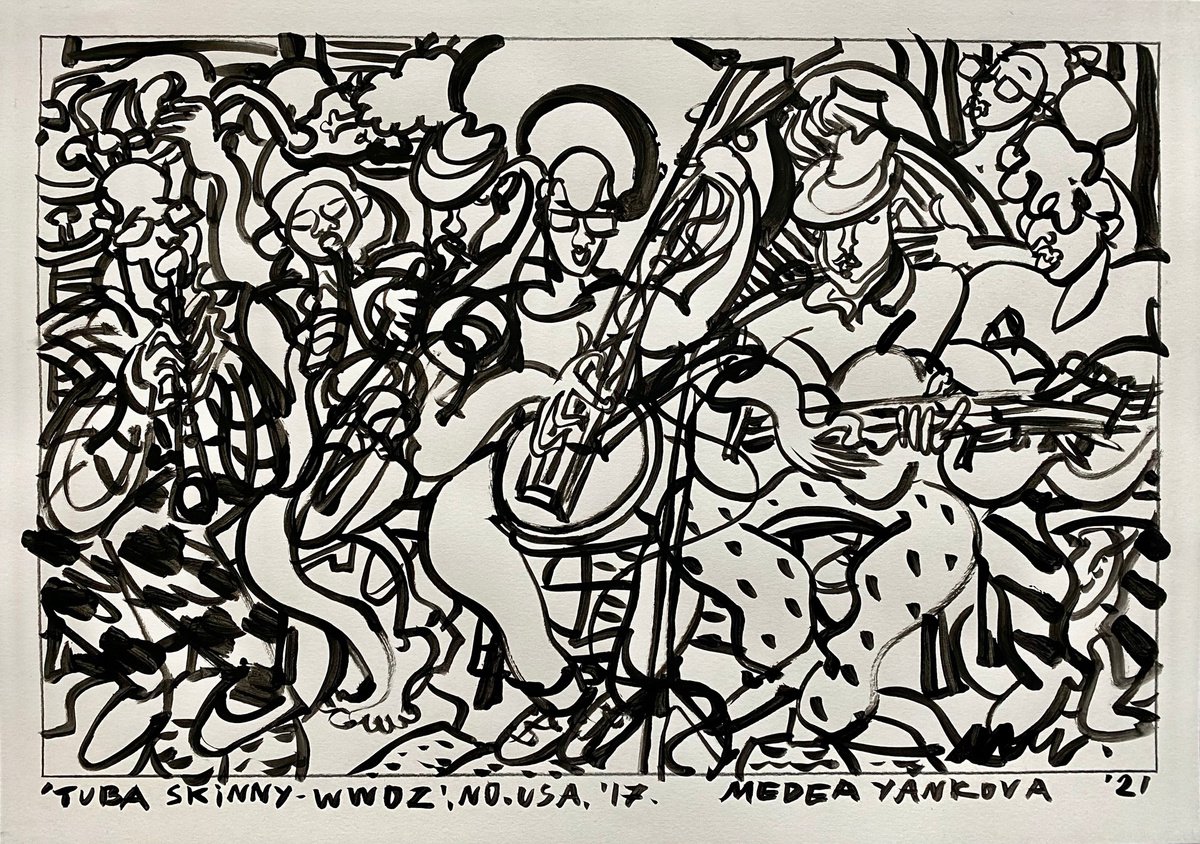 Tuba Skinny, WWOZ, NO, USA by Medea
