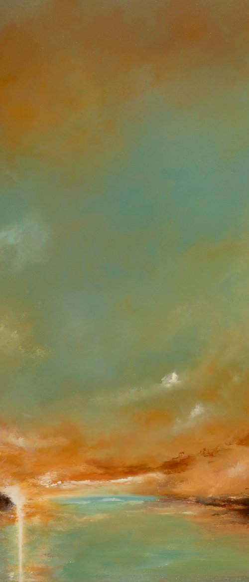 Sunset Between Lands, Thailand by Rolf Marriott