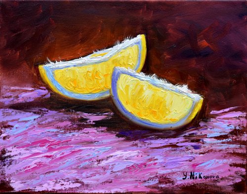 Lemon Slices by Yulia Nikonova