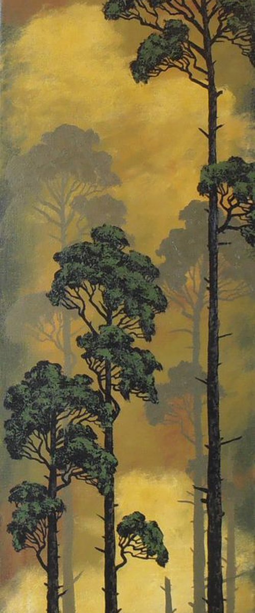 Sepia Pine 2 by Anthony Al Gulaidi