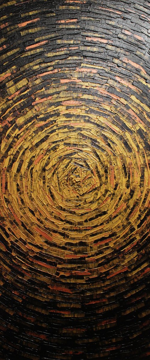Fragmented Golden Burst by Jonathan Pradillon