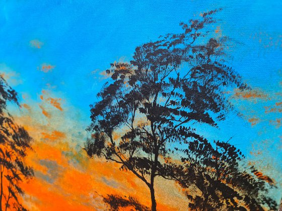 Orange sunset 2