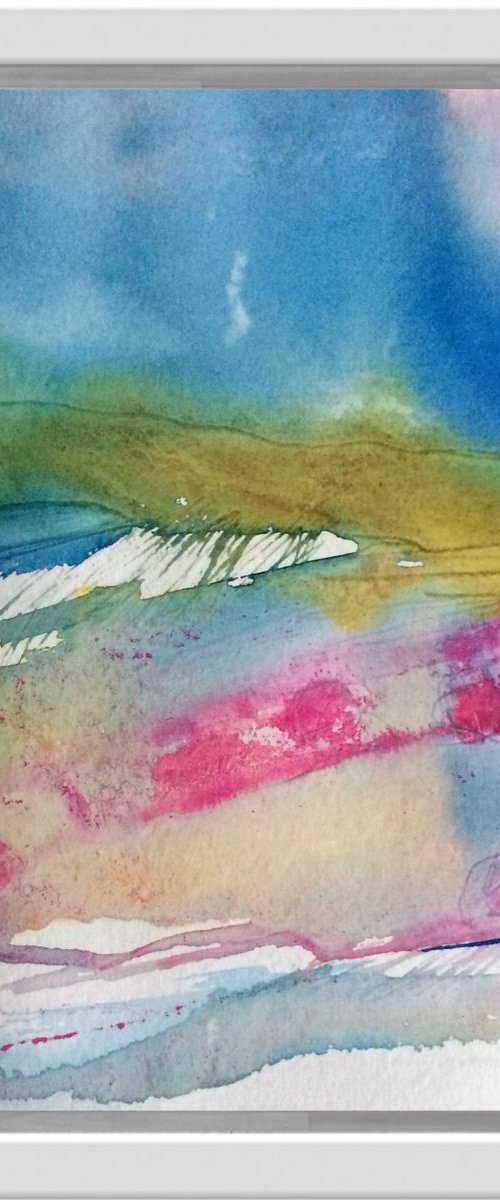 Full Moon I Abstract by Gesa Reuter
