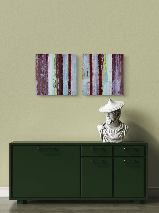 Aqua 20 (Diptych)