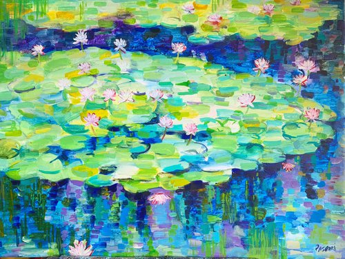 Waterlilies by Olga Pascari