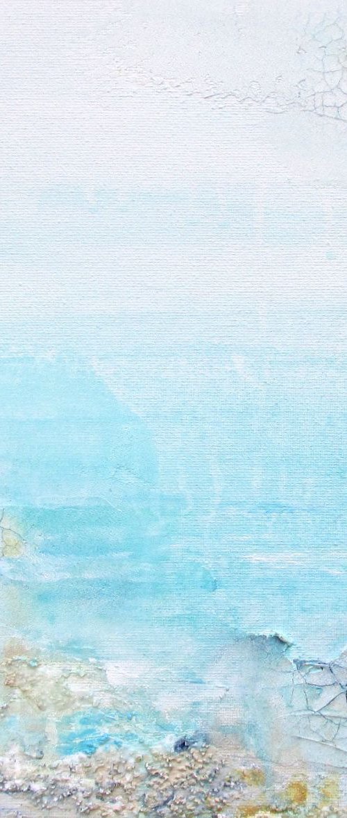 Textured Seascape 2 by Laura Spring