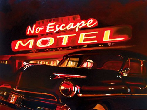 no escape motel by Alessandro Iberti