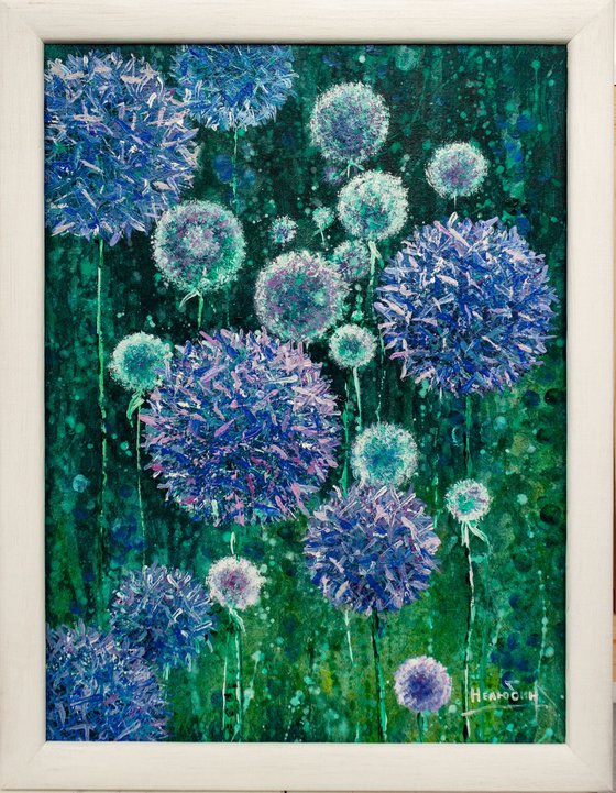 Blue flowers
