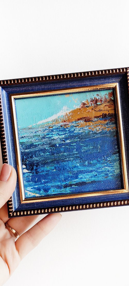 Ocean landscape by Nataly Derevyanko