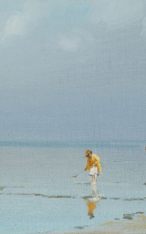 Shellfish Gatherers, 40x60cm (16x24in) by Alexander Levich
