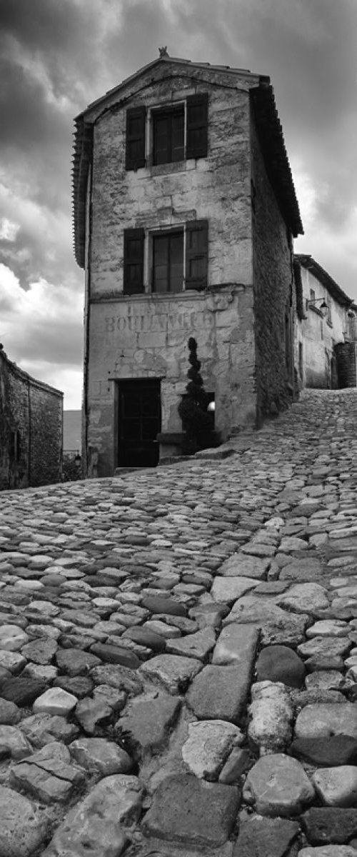 Cobble Stones - Lacoste Provence France . by Stephen Hodgetts Photography