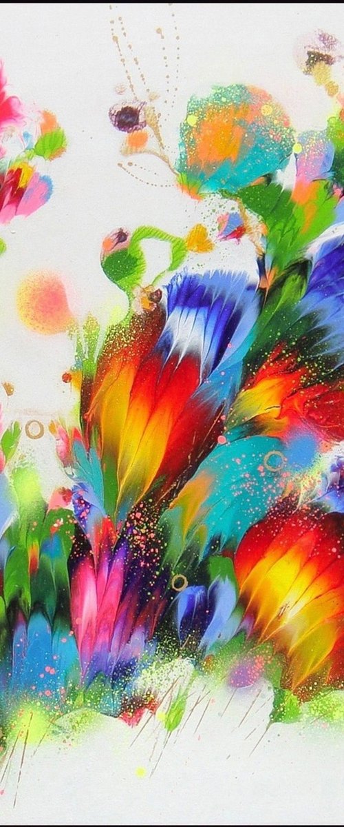 The Magical Power of Flowers by Irini Karpikioti