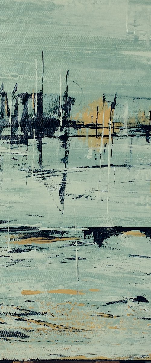 RESERVED! One Spring Morning 16x16 by Lil Nutter