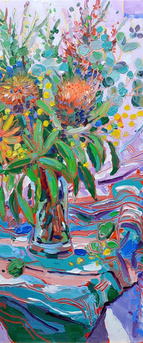 Australian Native Flora Still Life 3 by Joseph Villanueva