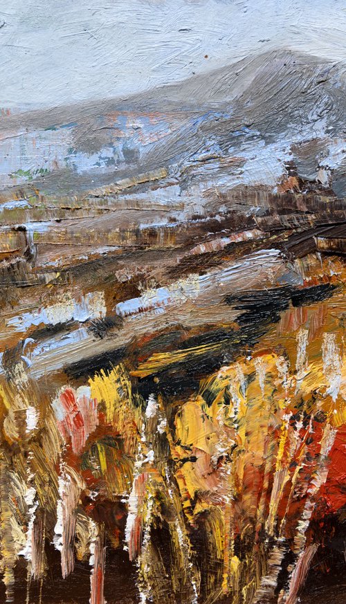 Autumn Slopes by Elizabeth Anne Fox