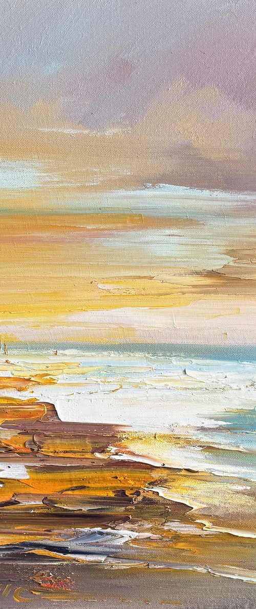 Last night on the coast, by Liliana Gigovic