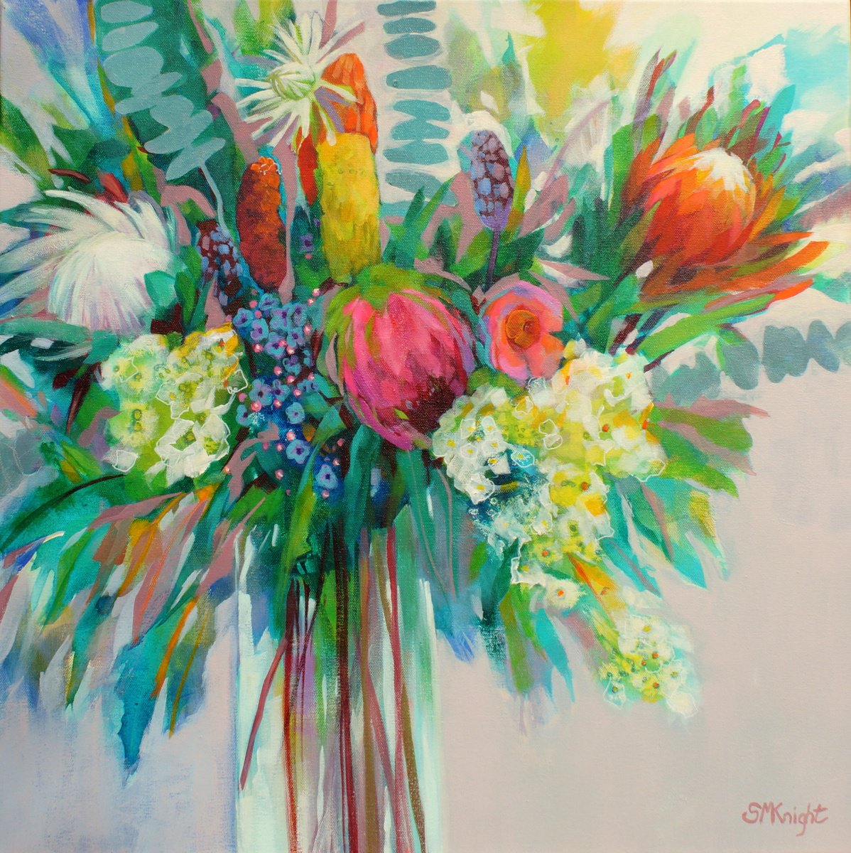 Bush Blooms by Sandra Michele Knight