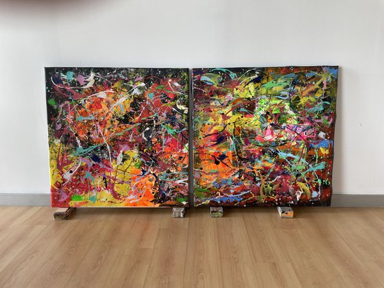 Diptych-Columinescence...