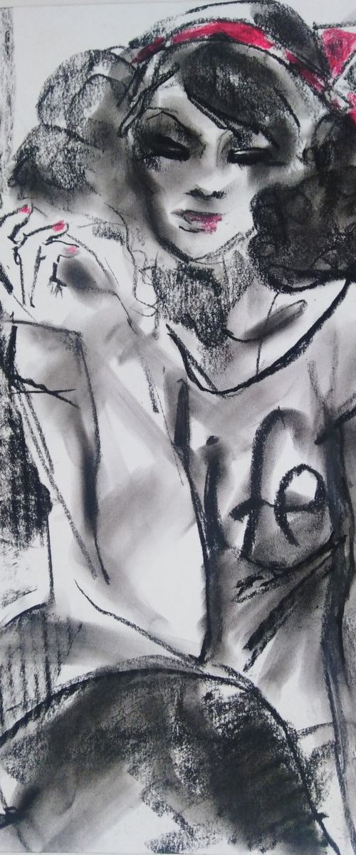 I met her in a bar by Oxana Raduga