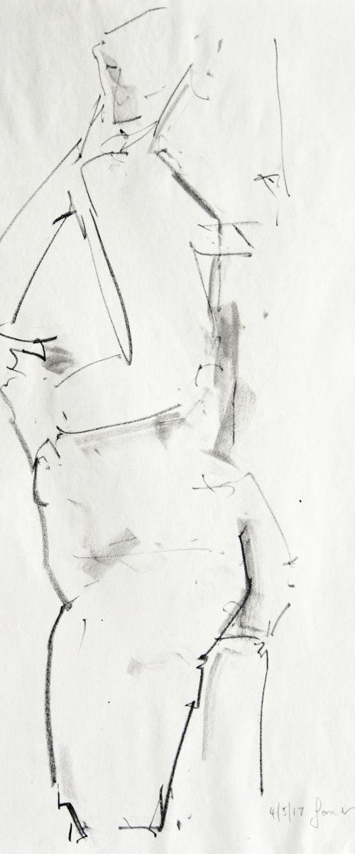 Life Drawing No 134 by Ian McKay