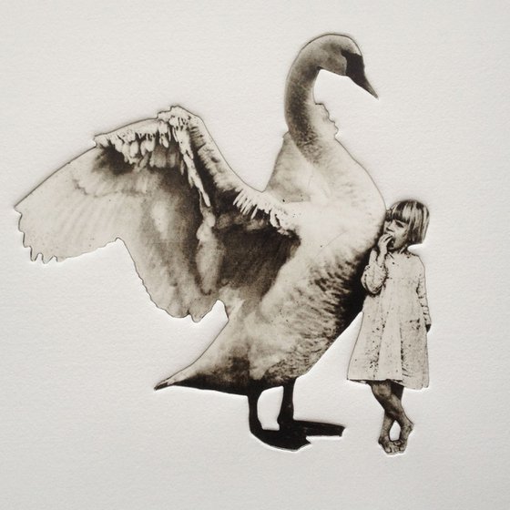 Girl and Swan No.5