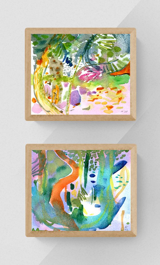 La Gomera. Set of 2