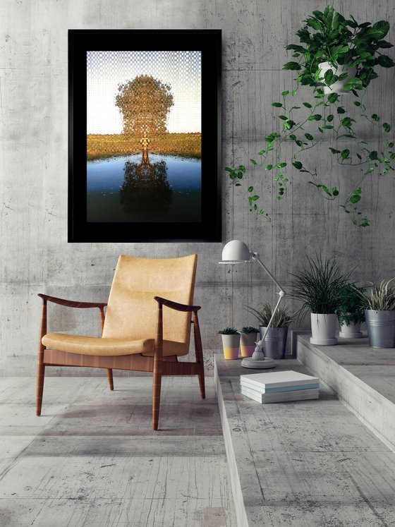Woven family tree still waters