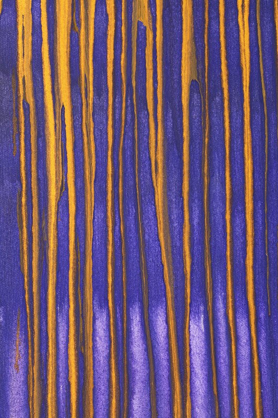 Tuesday (Orange Over Purple)
