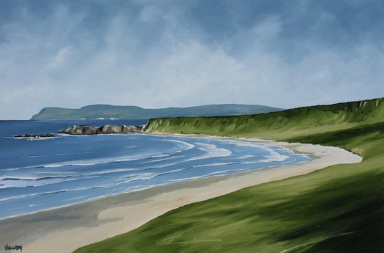 To White Park Bay, Irish Landscape