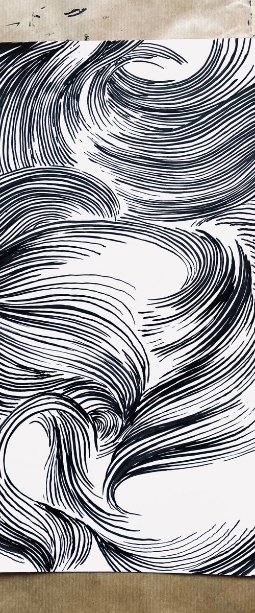 Linea: fragment no 1 by Dorit Lecke