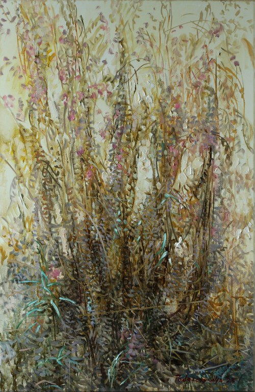 Dry grass № 4 by Marina Podgaevskaya