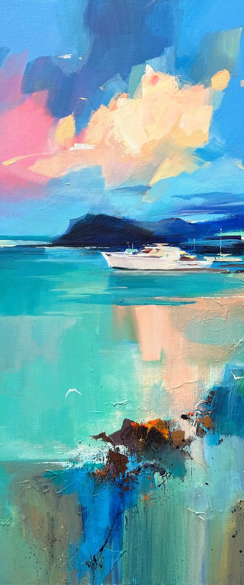 Blue beyond memory by Tetiana Bond