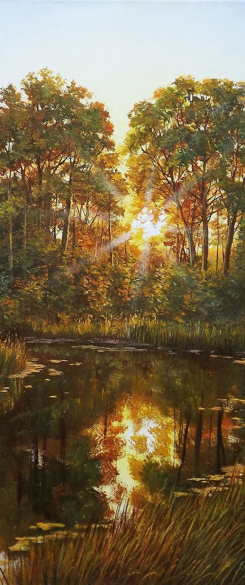 Warm Evening by Oleg Riabchuk