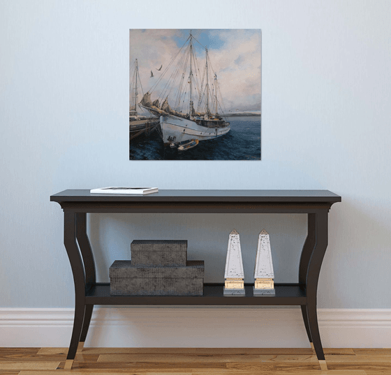 Where the sails rest