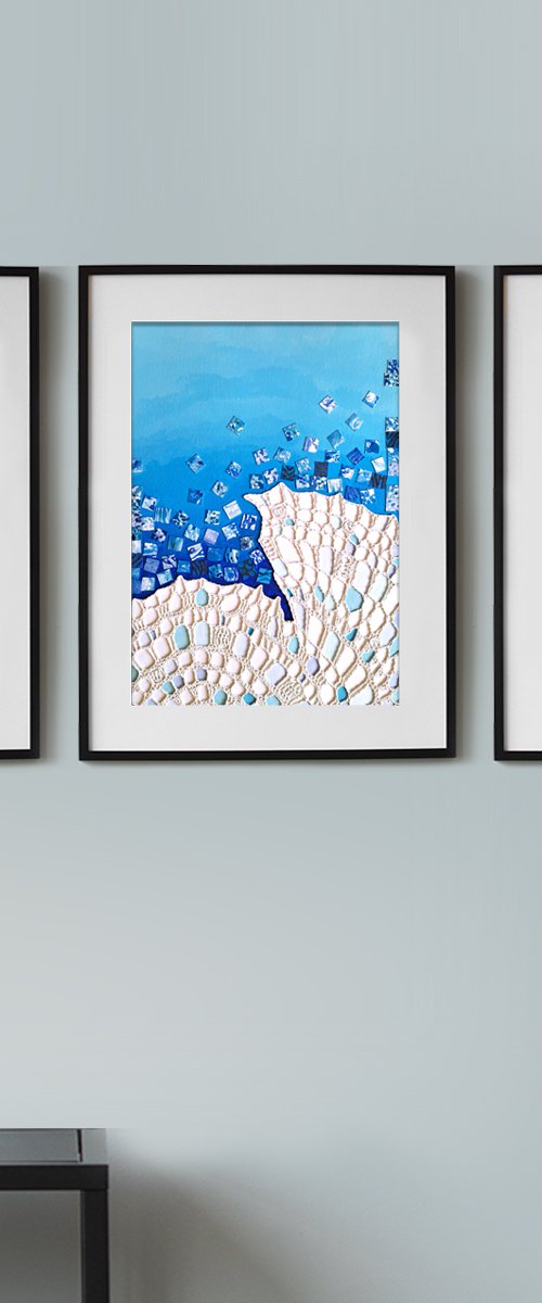 White Corals, set of 3 by Mariia Raskin