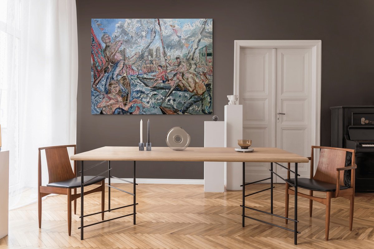 Imaginary Regatta by Frank Creber