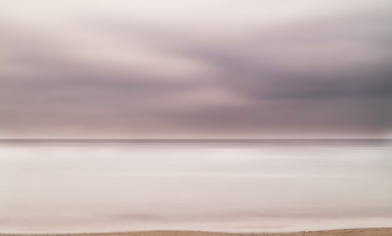 Maremma sea in a cloudy day