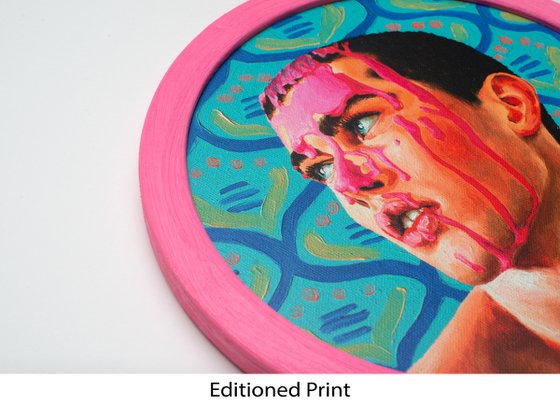 Pink on the Face 2