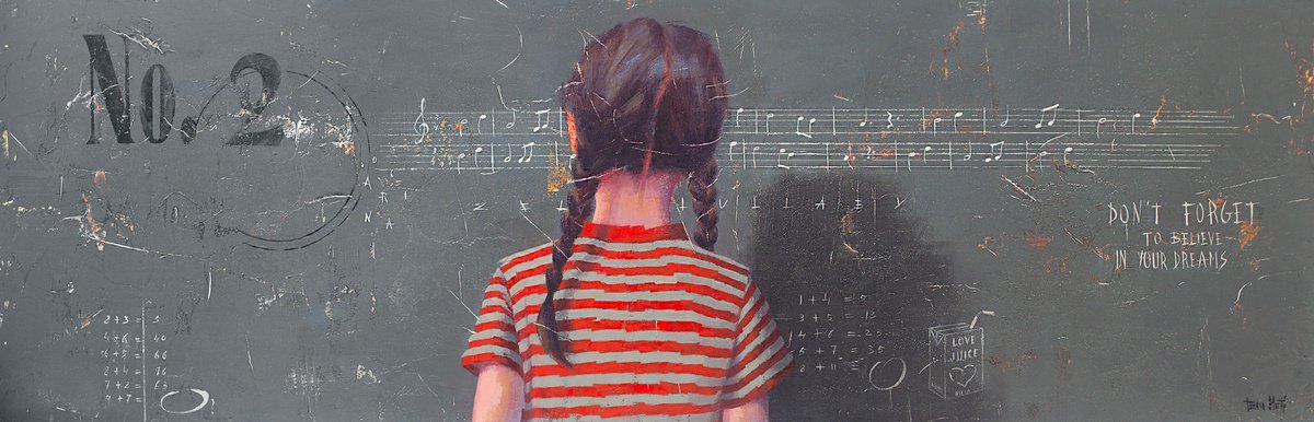 Illustrative Oil Painting , Don