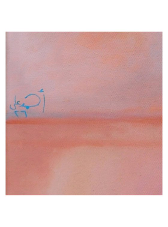 المرأة بالقبعة الزرقاء