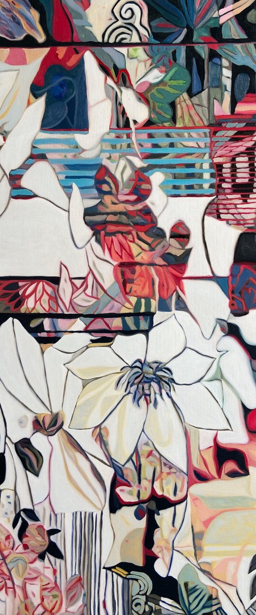 Entrelacée 15 by Nathalie Maquet