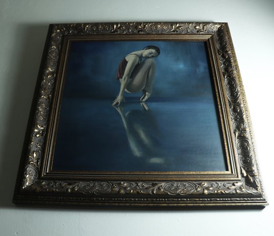 Dancer Under Lockdown, Ballet Painting