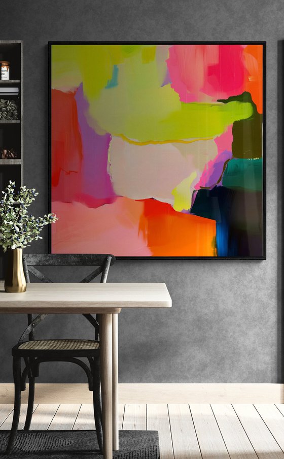 Kiss of Lime and pink #1