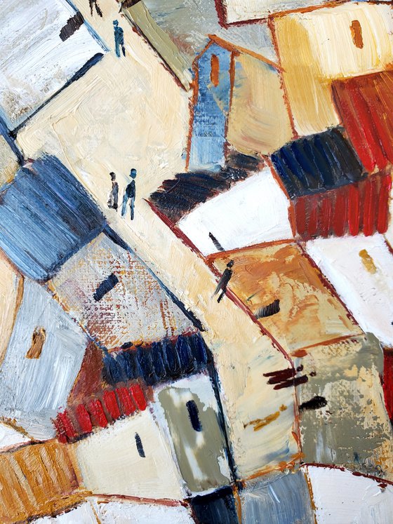 Red roofs