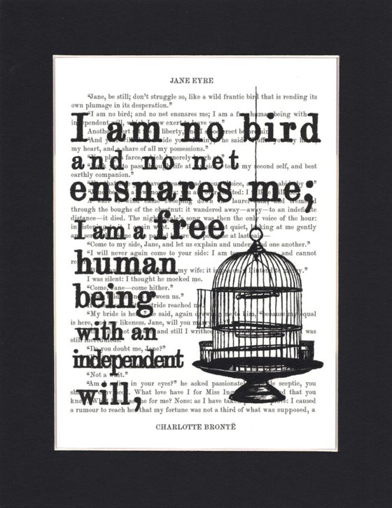 No Net Ensnares Me (Mounted Limited Edition Print)
