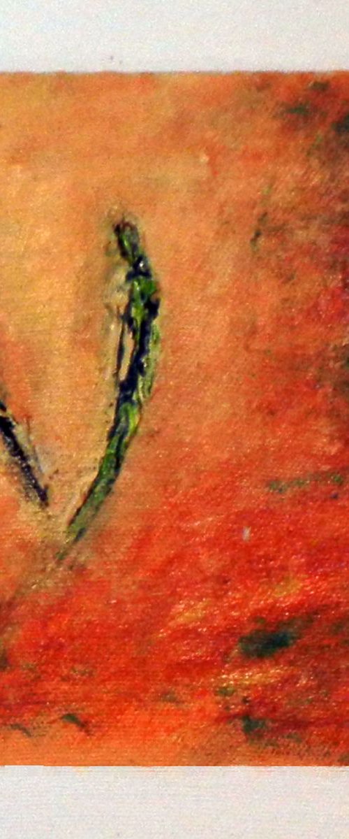 Daily Painting Abstract Study - A016 10x10 by BenWill